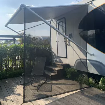 Тент для автофургона, солнцезащитный козырек 9 дюймов x 7 дюймов, тент для автофургона, черная сетка, экран от солнца UV солнцезащитный козырек, полный комплект для автодома, кемпинга