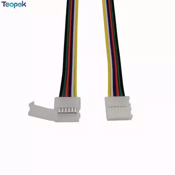 Teopek 6pin 12mm RGB CCT светодиодный разъем