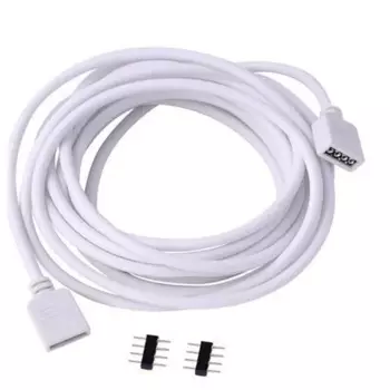teopek Удлинительный кабель для светодиодной ленты RGB RGBW RGBCCT 4/5/6-контактный
