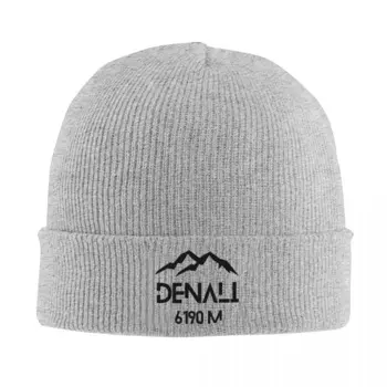 Теплая вязаная шапка Denali в стиле хип-хоп, шапка с капюшоном, осенне-зимние уличные шапки, шапки для взрослых унисекс