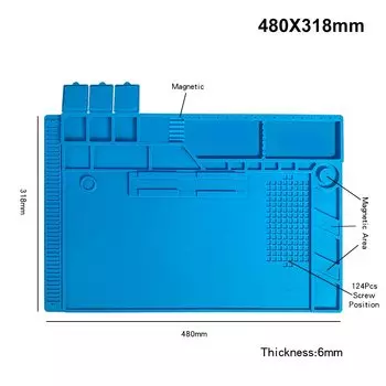 Теплоизоляционный коврик Lefavor для пайки