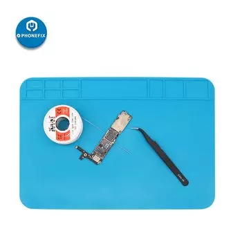 Теплоизоляционный рабочий коврик, термостойкая паяльная станция BGA, ремонтная площадка, ремонт печатных плат телефона, антистатическая платформа для распайки