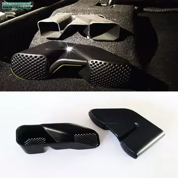 Тепловая напольная решетка для вентиляционного отверстия сиденья переменного тока 2014-2024 автомобильный Стайлинг для Nissan Qashqai J11 Наклейка ABS