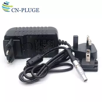 Teradek Bolt Pro 1000/3000 футов, CVW SWIFT, Vaxis, Hollyland 600 Адаптер шнура питания для передачи изображения 0B 2-контактный 220 В до 12 В 3 А