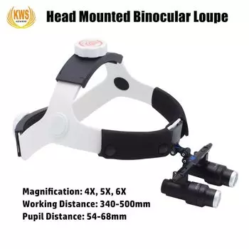 TERIFIC Бинокулярная стоматологическая лупа 4X 5X 6X