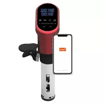 Термический погружной циркулятор WIFI Sous Vide, пищевая мультиварка с четырьмя рецептами для дома, пластик, нержавеющая сталь, LFGB ROHS EMC CB