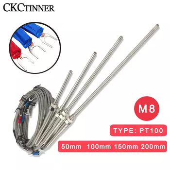 Термодатчик CKCTINNER PT100 50/100/150/200 мм 1-5 м