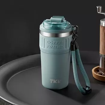 Термокружка TKK из нержавеющей стали с керамическим покрытием