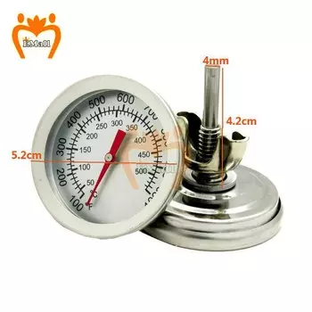 Термометр для барбекю Milaike из нержавеющей стали