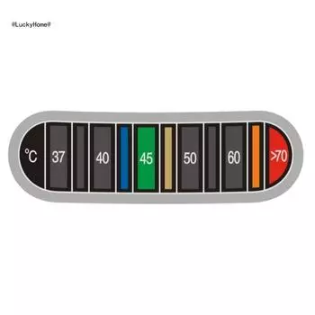 Термометровые наклейки OOTDTY для чашек