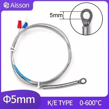 Термопара датчик температуры CKCTINNER 5 мм 1/2/3/4/5 м