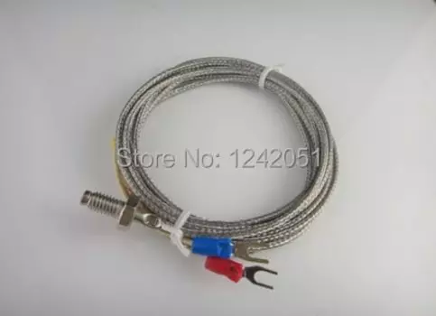 Термопара VIDONIA K/E типа, зонд M6