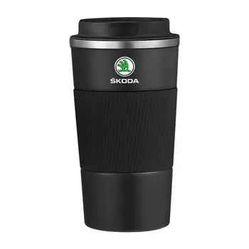 Термос для путешествий, термос из нержавеющей стали, термос для кофе, кружка с логотипом автомобиля для Skoda MK2 MK3 2 A5 Octavia KAMIQ KODIAQ SUPERB