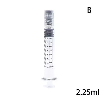 Термостойкий многоразовый стеклянный шприц HUXUAN 1/2.5/3/5 мл