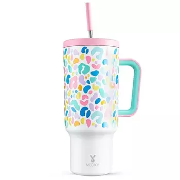 Термосы Meoky 40 унций леопардовый