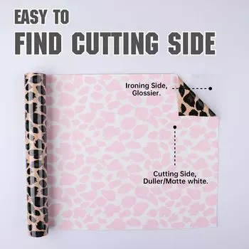 Термотрансферная виниловая пленка WHALITZY камуфляж леопард