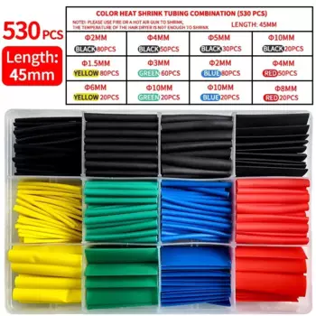 Термоусадочная трубка 2:1 PE набор