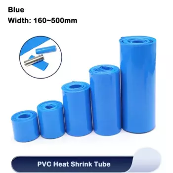 Термоусадочная трубка из ПВХ, 160-500 мм, 1-10 м