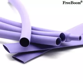 Термоусадочная трубка PE фиолетовая 0,6-80 мм 2:1