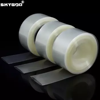 Термоусадочная трубка ПВХ прозрачная 160-500 мм