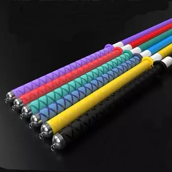 Термоусадочная трубка ПВХ синяя 1 метр