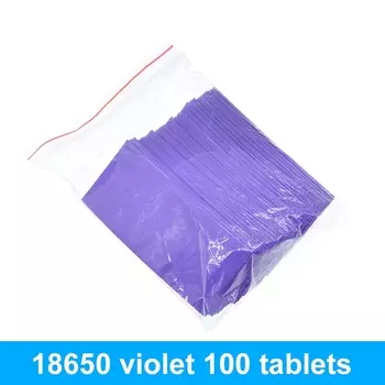 Термоусадочная трубка TZT для аккумуляторов 18650 (100 шт.)