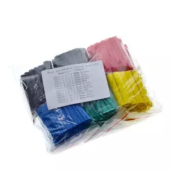 Термоусадочные трубки TZT, 530 шт