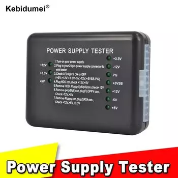 Тестер источника питания kebidumei 20/24 pin