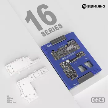 Тестер материнской платы Mijing для iPhone X/XS/11/12/13/14/15/16 Pro Max, материнская плата, средний слой, отдельная средняя рамка, тестовое приспособление