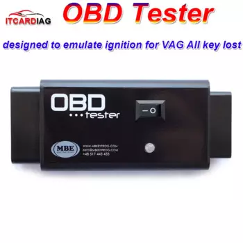 Тестер OBD специальный инструмент для имитации зажигания для автомобилей VAG, переключатель на автомобильное зажигание, когда тест на все ключи, диагностическое гнездо 08011
