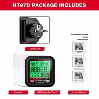 Тестер розетки INTELSTONE HT97