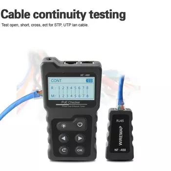Тестер сетевого кабеля NOYAFA NF-488