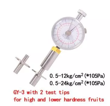 Тестер твердости фруктов Pointer, потенциометр, склерометр для яблок, груш, винограда, апельсинов, клубники, тестер