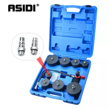 Тестер Утечки Turbo System, инструмент для автомобильного обслуживания автомобилей, гаража, мастерской 35 мм-90 мм