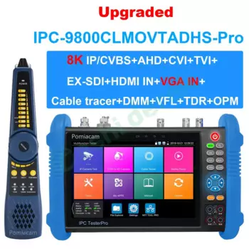 Тестер видеонаблюдения TASHI DEREK IPC-9800 Pro 7 дюймов