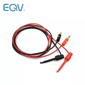 Тестовые провода EQV Double-ended test lead красные и черные