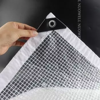 Тewango прозрачный усиленный полиэтиленовый брезент 0,33 мм