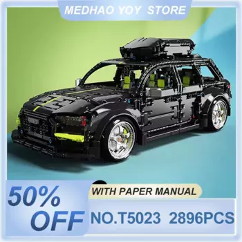 TGL T5023 MOC технический R Avant автомобиль, универсал, внедорожник, модель, строительные блоки, кирпичи, головоломка, игрушка, подарок на день рождения для мальчиков, детский