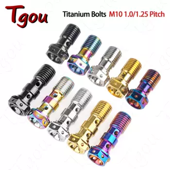 Титановые болты Tgou M10 для тормозной магистрали и сцепления