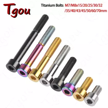 Титановые болты Tgou M7/M8x15