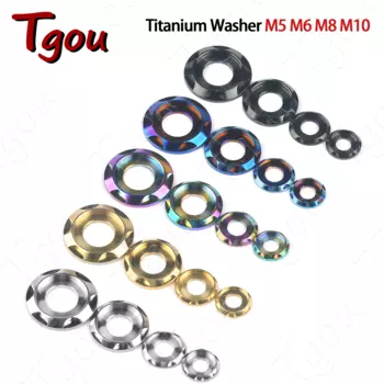 Титановые шайбы Tgou M5 M6 M8 M10