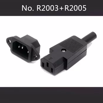 Thamtrank AC Socket R2003-R2008 разъем питания черный