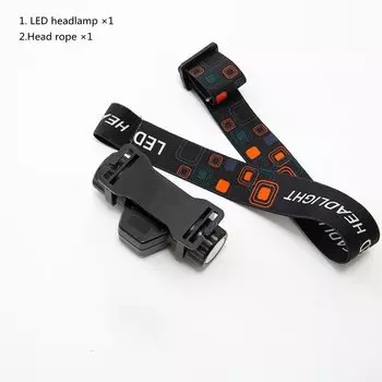 THEBSE Налобный фонарь COB 2 режима