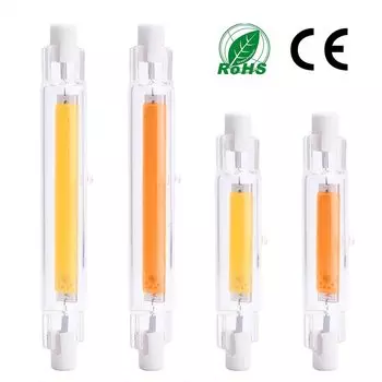 THEBSE Светодиодная лампа R7S COB 78/118 мм 5/8/15/20 Вт теплый/холодный/нейтральный белый 220 В