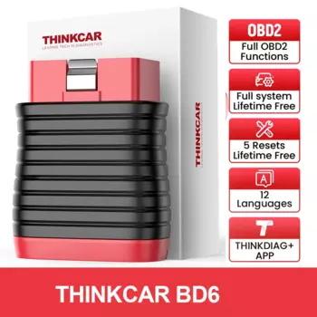 THINKCAR BD6 obd2 Сканер , беспроводной инструмент для диагностики всех систем для iOS и Android, 5 бесплатных считывателей кодов автомобиля с горячим сбросом