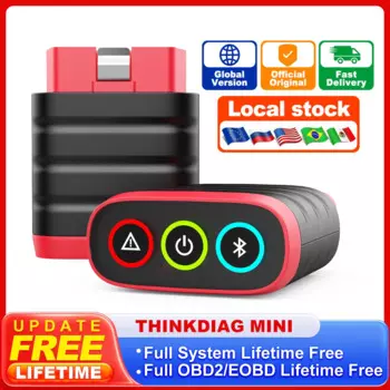THINKCAR THINKDIAG MINI автоматический сканер OBD2 полная диагностика систем всех автомобилей пожизненная бесплатная автомобильная диагностика инструменты сканирования