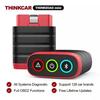 THINKCAR THINKDIAG Мини-автомобильный диагностический инструмент OBD2 Bluetooth сканер инструменты для всех автомобилей полная диагностика системы пожизненный считыватель свободных кодов