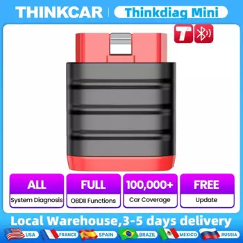 THINKCAR Thinkdiag Mini Bluetooth OBD2 сканер диагностический инструмент полносистемный автомобильный сканер проверка света двигателя инструмент для считывания кодов неисправностей