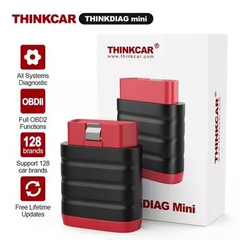 THINKCAR ThinkDiag Mini OBD2 сканер профессиональные автомобильные диагностические инструменты полная система диагностический считыватель кодов пожизненный бесплатно