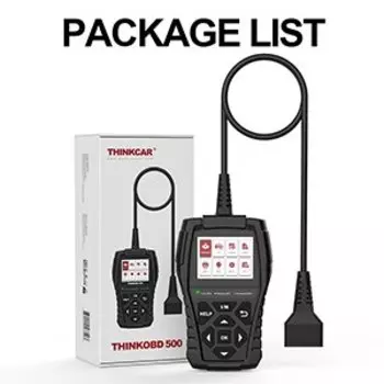 THINKCAR THINKOBD 500 OBD2 диагностический инструмент для проверки двигателя считыватель кодов неисправностей DTC Lookup Scan Tool Пожизненное бесплатное обновление